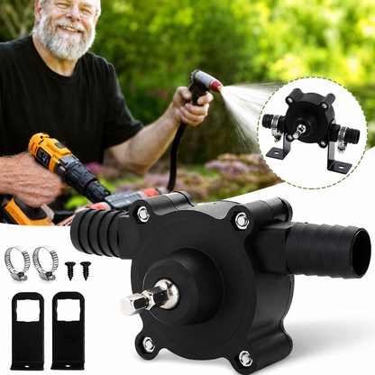 Drill-Powered Water Pump | AquaFlow