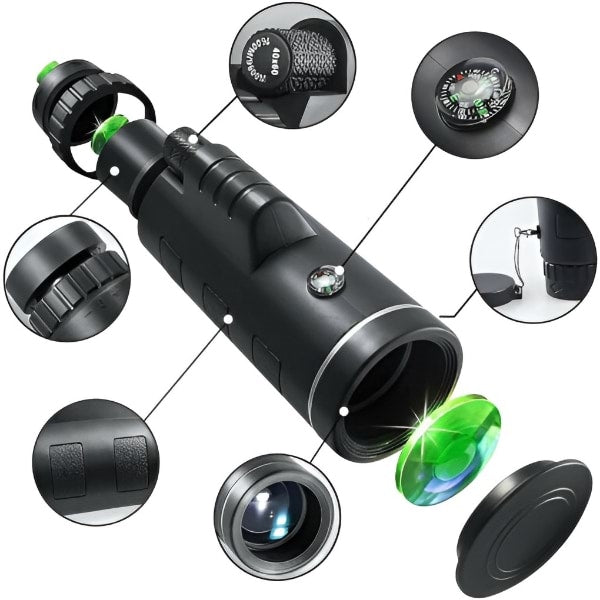 Handheld Monocular with Phone Mount | ZoomPro