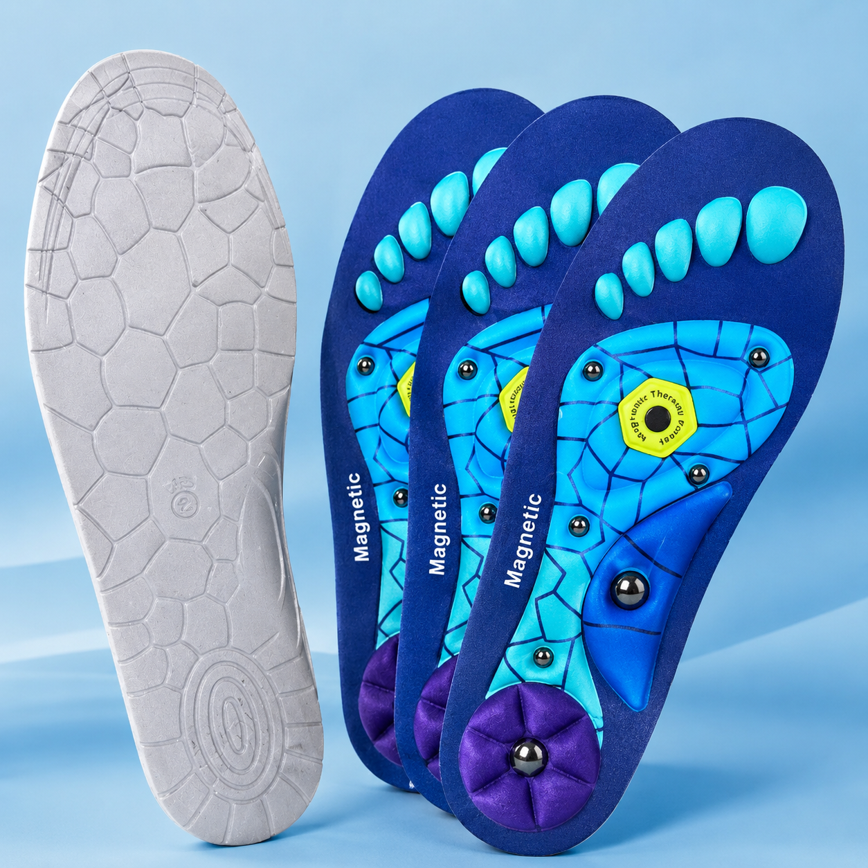 MagnaStep | Magnetic acupressure. Every step. Wide awake.