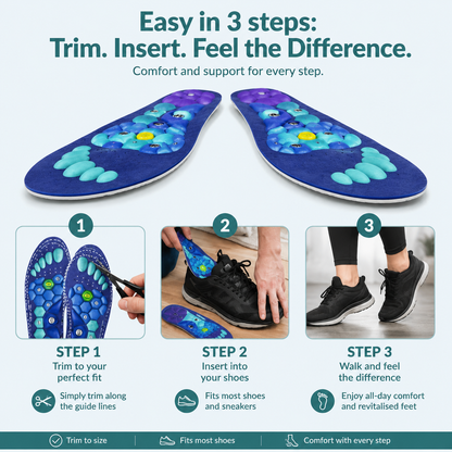 MagnaStep | Magnetic acupressure. Every step. Wide awake.