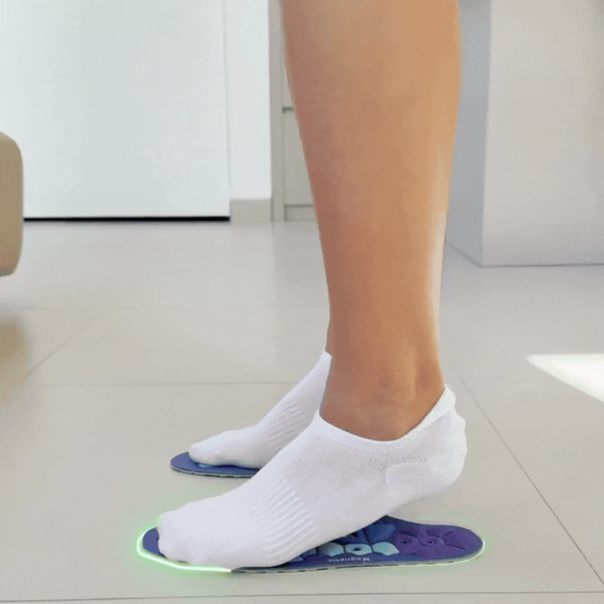 MagnaStep | Magnetic acupressure. Every step. Wide awake.