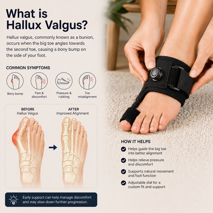 FlexAlign Pro | Support that guides your toe back to comfort