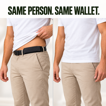 Hidden Travel Money Belt Pouch